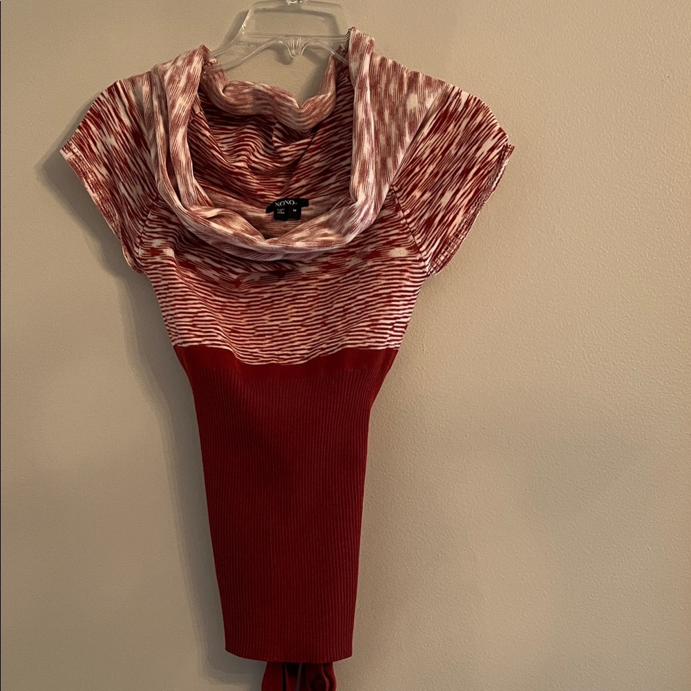 XOXO Cowl Neck Blouse